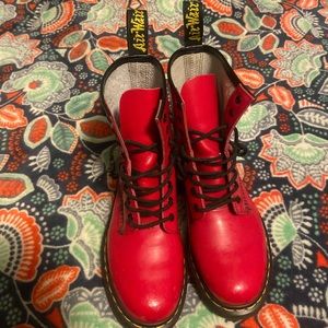 Cherry Red Dr. Martens